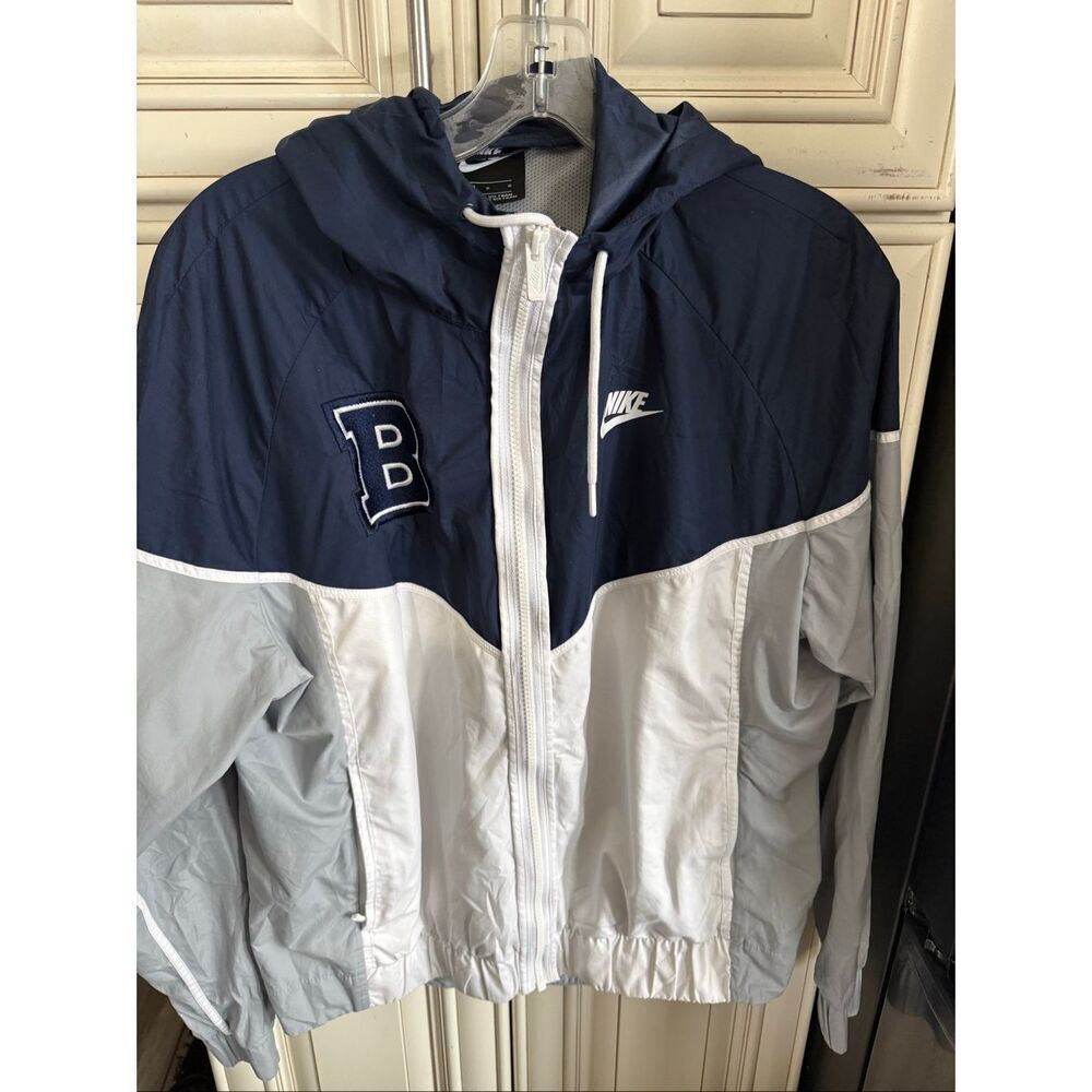 Nike Men's Windrunner Full Zip Hooded Windbreaker Jacket Multicolor Large